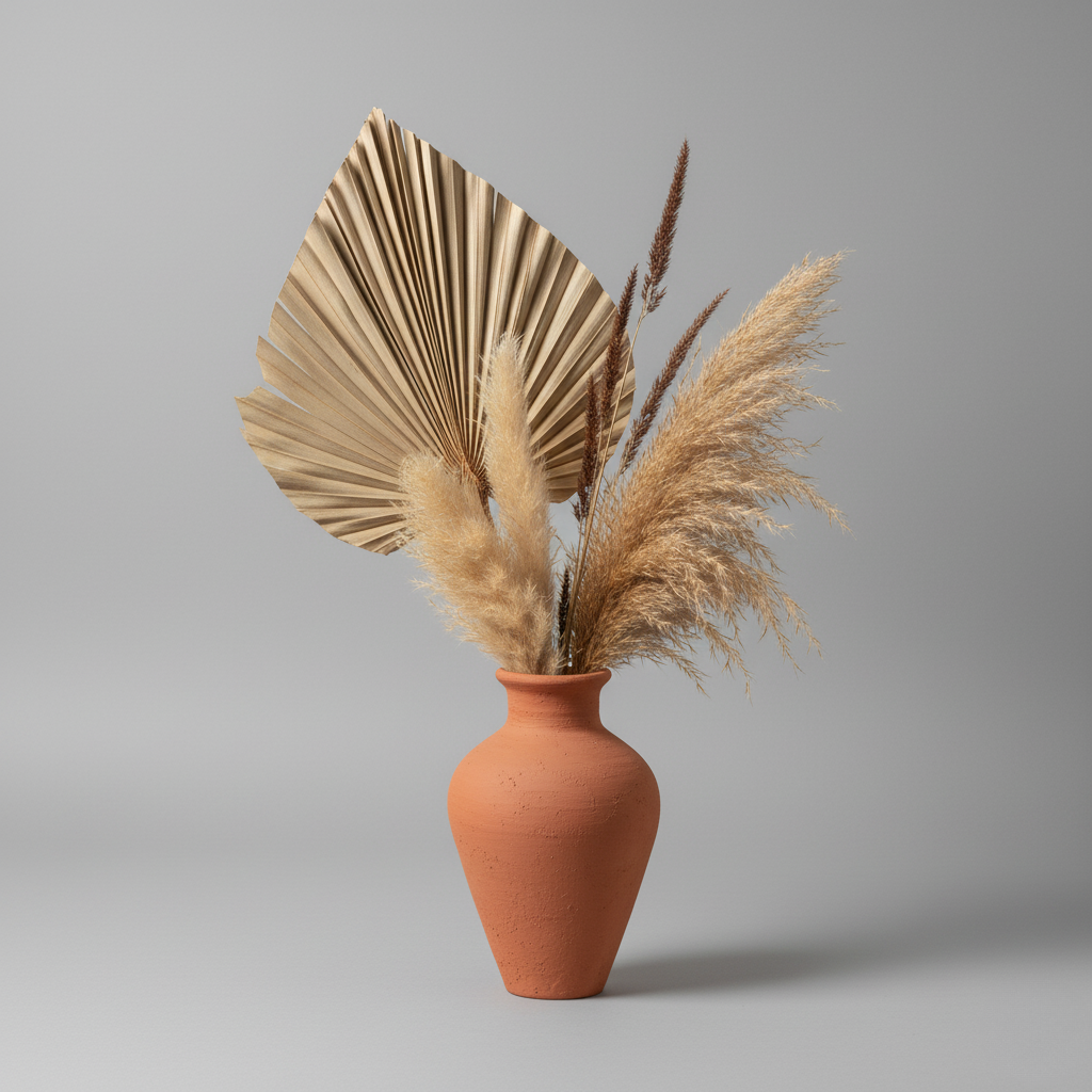 Dried Pampas Grass Arrangement