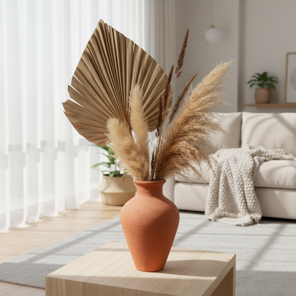 Dried Pampas Grass Arrangement