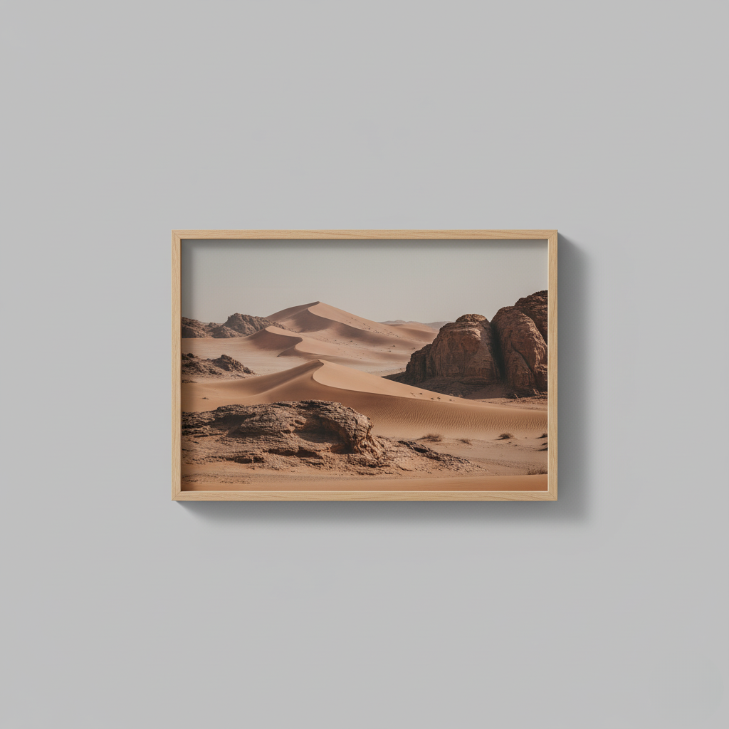 Desert Landscape Wall Art